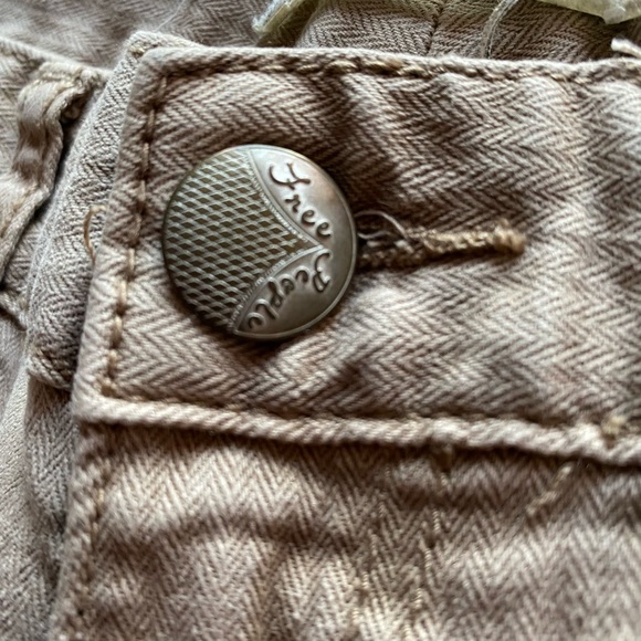 Free People Natural Colour Jeans W24 x L26” - Picture 6 of 6